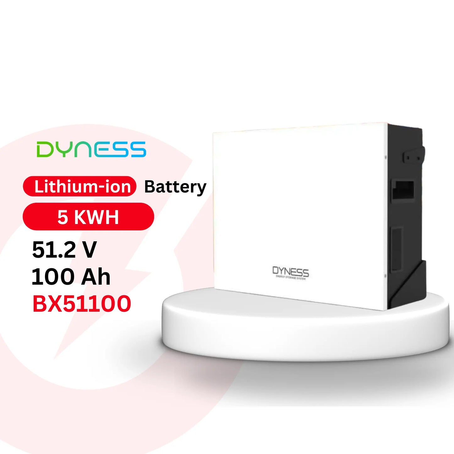 Dyness BX51100 5 KWH 51.2V 100A lithium Battery Dryness