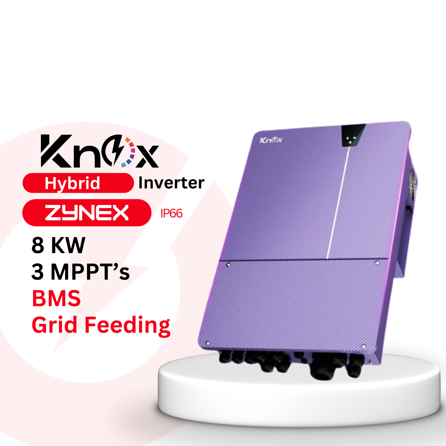 Knox Zynex 8KW Hybrid Inverter Knox