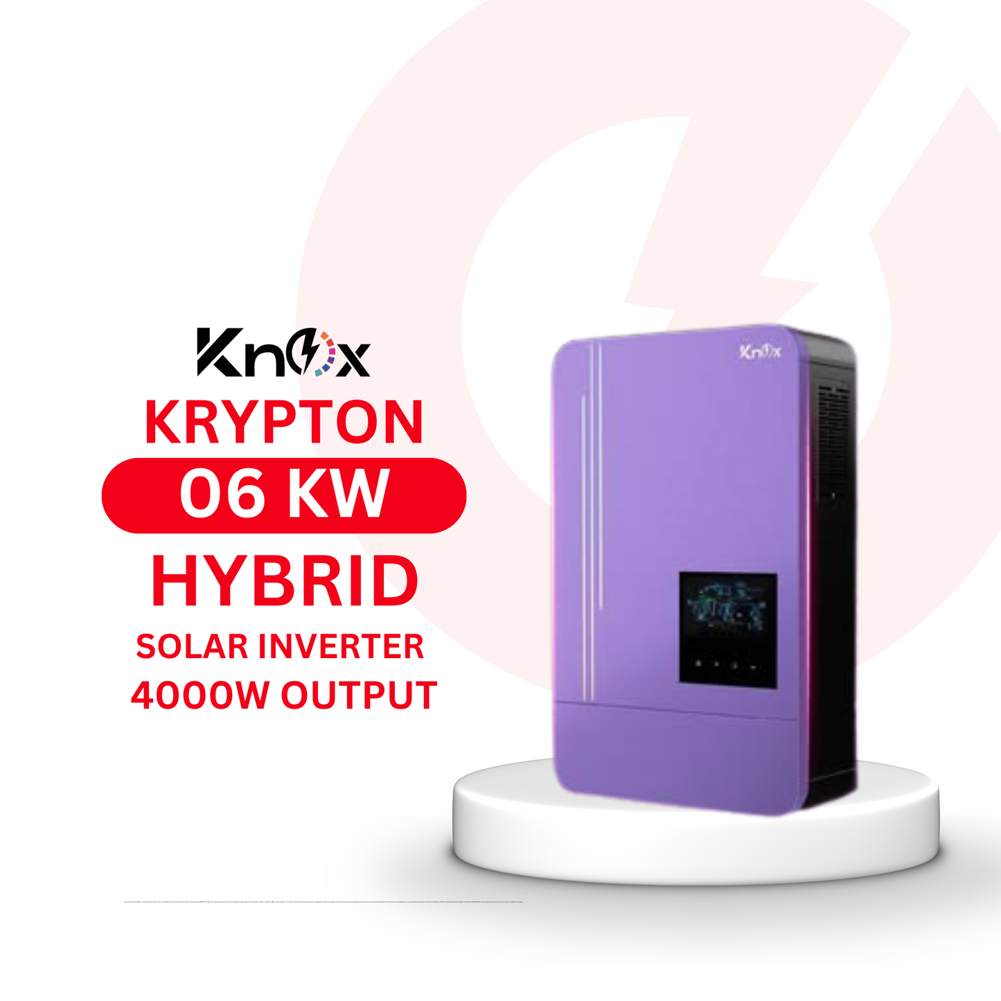 Knox Krypton 6000W with 4000W Output