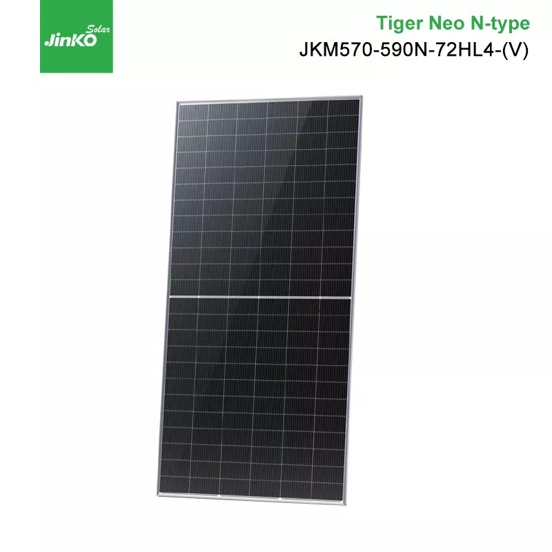 Jinko 590 Watt Bi Facial Solar Panel