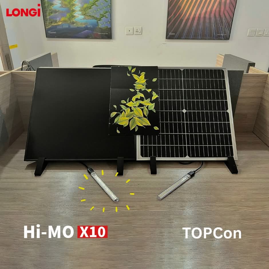 Longi 635 Watt HiMo X10 Mono Facial Solar Panel Longi