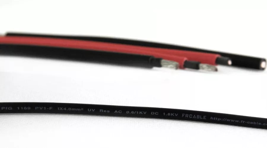 4mm Square Insulated Copper Wire Electric Cable PV Solar Cable