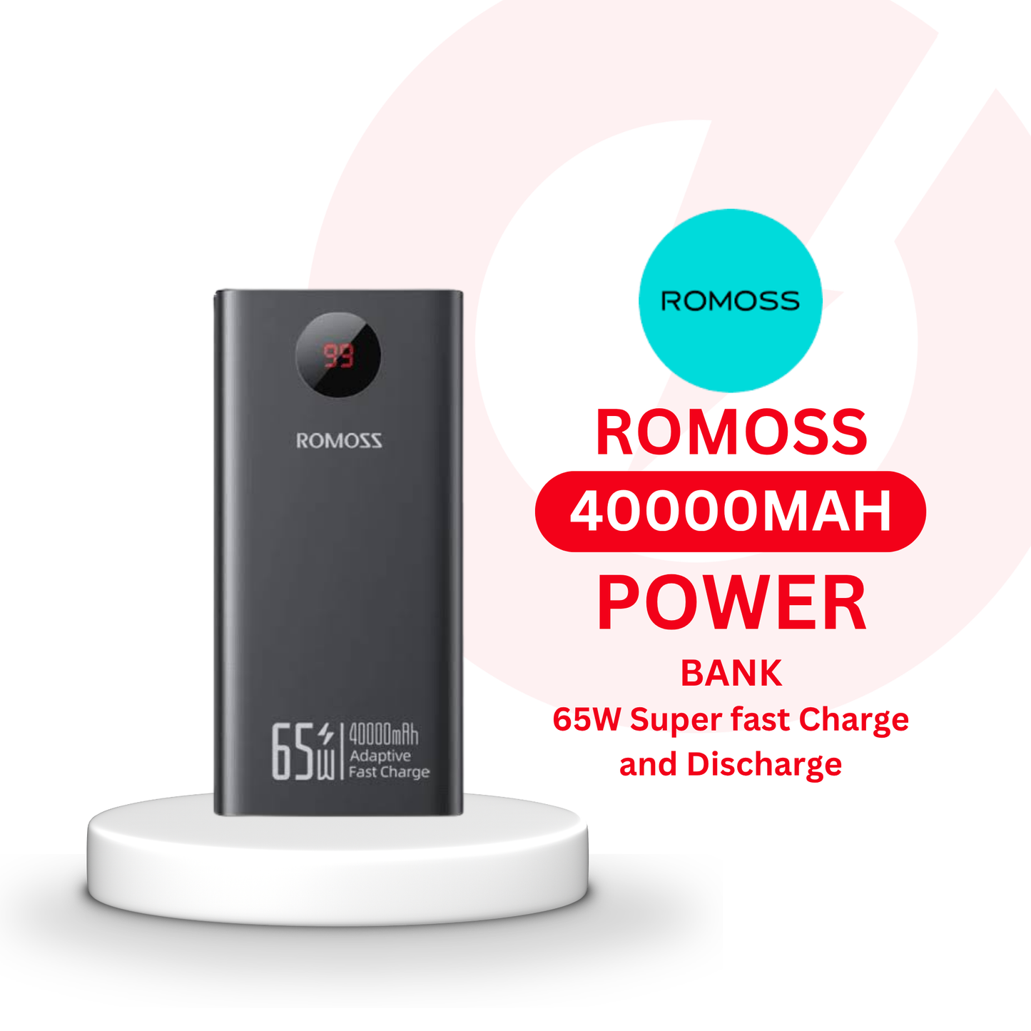 Romoss 40000 mah Superfast Charging Power Bank