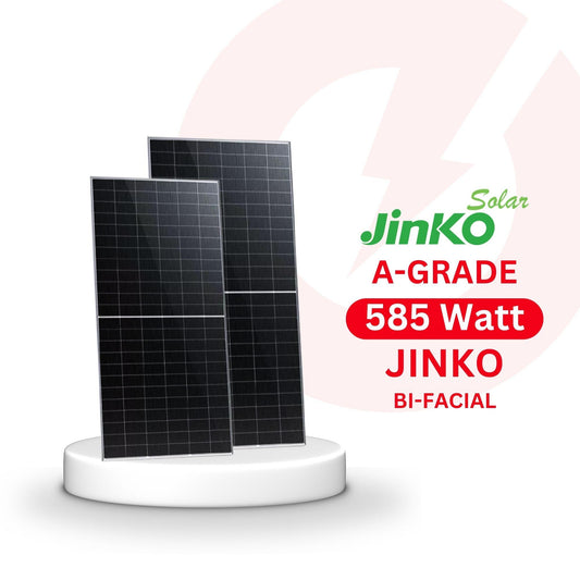 Jinko 585 Watt Bi Facial Solar Panel