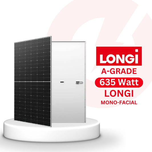 Longi 635 Watt HiMO X10 Mono Facial Solar Panel