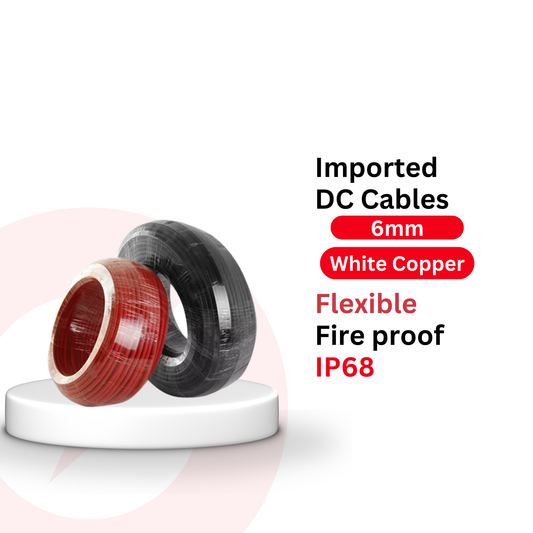 6mm Square Insulated Copper Wire Electric Cable PV Solar Cable