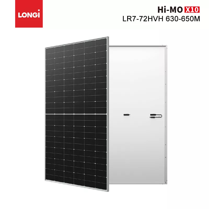 Longi HiMO X10 HPBC 2.0 650W Solar Panels