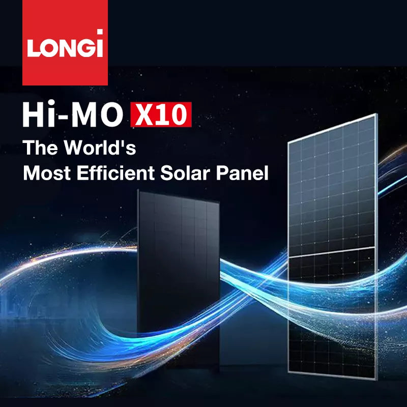 Longi HiMO X10 HPBC 2.0 650W Solar Panels